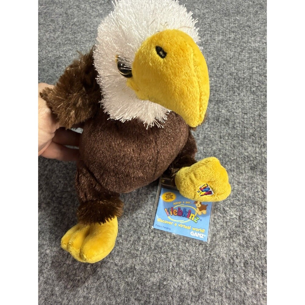 Webkinz Ganz Retired Eagle HM214 – Sealed Code – NEW